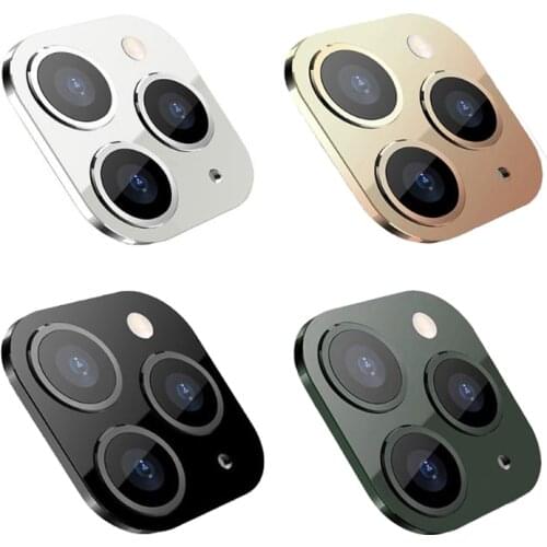 New Camera Lens Cover for iPhone X XS / XS MAX Seconds Change for iPhone 11 Pro Sticker Modified Camera Cover Alloy Protector