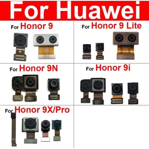 Main Rear Camera For Huawei Honor 9N 9X 9 9i Pro Lite Back Big Camera Facing Small Camera Flex Cable Ribbon Replacement Repair