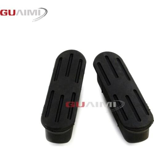 For BMW R1200GS 2005-2013 F650GS 2001-2007 R1100GS Motorcycle Front Footpeg Plate Footrest Rubber