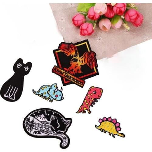 PGY Eagle Monkey Patch High Quality Embroidery Iron Sew On Patches Decor For Bag Jeans Applique Clothes Garment Accessories H