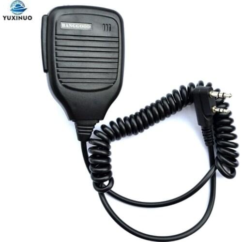 Walkie Talkie Handheld Speaker PTT Hand Mic Microphone for BAOFENG BF-888S UV-82 UV-5R H9 H7 Retevis TYT WOUXUN Kenwood Radio
