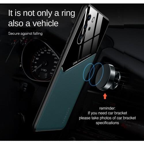 Luxury Leather Car holder Case For Huawei P40 P30 P20 Pro Plus Lite P40Pro P40Lite Mate 20 30 40 Pro Silicone Cases Back Cover