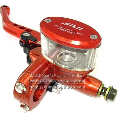 Hydraulic Clutch Lever for motorcycle motocross KTM Orange left Brake Lever for electric scooter CNC 5 adjuster lever