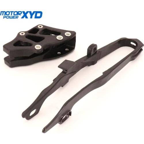 Rear Plastic Guard Protector with Chain Slider Guide For CRF250R CRF450R CRF450X 07-14 Motocross Dirt Bike Motorcycle