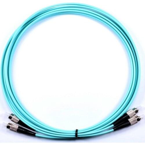 10PCS OM3 FC-FC UPC 3M Multimode Duplex 2.0mm or 3.0MM Fiber Optic Patch Cord LC-LC fiber optic patch cable Fiber Free shipping