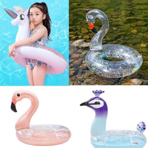 2021 Inflatable Swimming Ring Adult Pool Floating Goose Baby Water Seat Summer Party Childrens Pool Toy