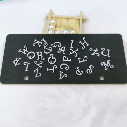 26 Alphabet Label Metal Cutting Dies Scrapbooking Embossing Folders for DIY Album Card Making Craft Stencil Greeting Photo Paper