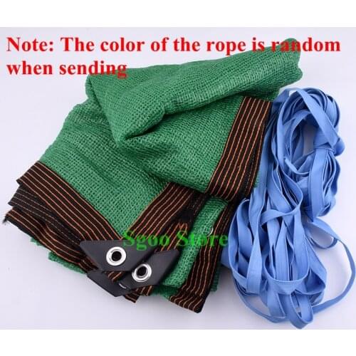 Anti-UV HDPE Green Sun Shading Net Garden Shelter Canopy Succulent Plant Outdoor Gazebo Balcony Shade Netting Cloth