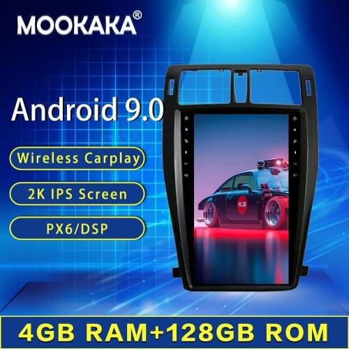 Toyota Crown Thirteenth 2008-2012 Car Multimedia Player Tesla Android PX6 Stereo Built-in CARPLAY Radio Audio GPS Navigation