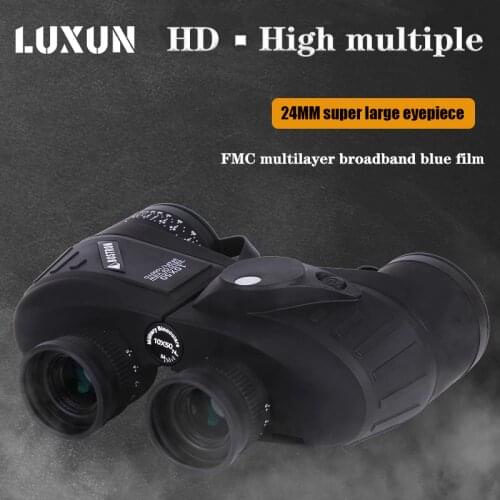 Navigation HD Binoculars 10X50 Compass Military Navigation Telescope Low light Night Vision For Hunting Voyage Binoculars
