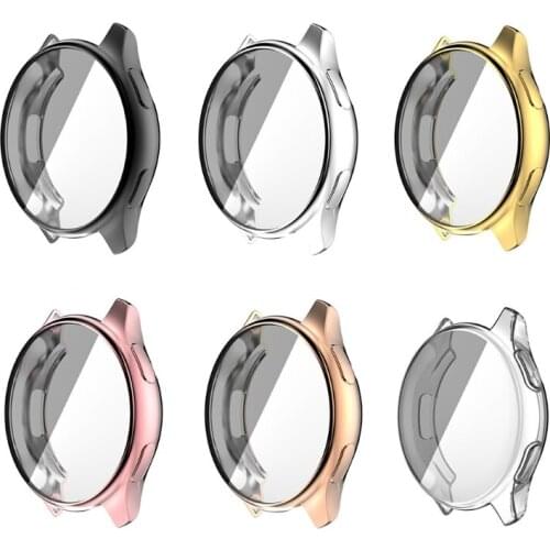 Case Compatible with -OnePlus Watch 46mm with TPU Clear Screen Protector- All Around Case Overall Protective Cover