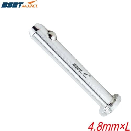 4.8mm 316 Stainless Steel Dowel Pin Flat Head Cylindrical Pin Positioning Pins Quick Release Ball Pin Retainer Farm Lawn Garden