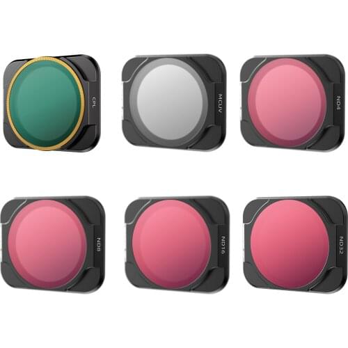For DJI Air 2S Drone Camera Gimbal Lens Filter MCUV CPL ND Camera Lens Sunhood Protector for DJI Mavic Air 2S Drone Accessories