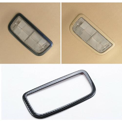 FOR Honda 8th Accord 2008 2009 2010 2011 2012 2013 Steel Carbon Fiber Rear Reading Light Cover Trim