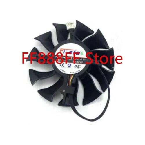 85mm Firstd FD9225U12S DC 12 V 0.48A 4Pin Lufter Ersatz Fur Sapphire HD5830 HD6870 6790 Graphics Grafikkarte Fan