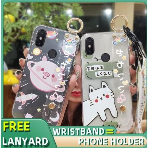 Durable New Phone Case For Xiaomi 8SE Cover astronaut Cute For Woman Glitter Beautiful For Girls