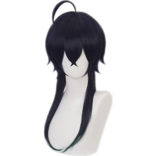 68cm Long Wigs Anime Twisted Wonderland MALLEUS DRACQMA Wig Cosplay Costume Heat Resistant Synthetic Hair Men Women Wigs