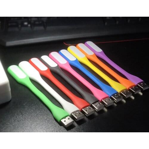 FheiLa LED USB Lamp Book Light Mini Portable USB LED Light Power Bank Portable Handbook LED Reading Desk Light USB Night Lights