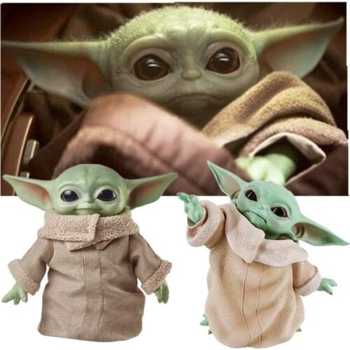 2018 New Hot Figure Toys Master Figuras Dolls Toy Gifts for Children Star Wars Glow Baby Action Figure Toys 8cm PVC