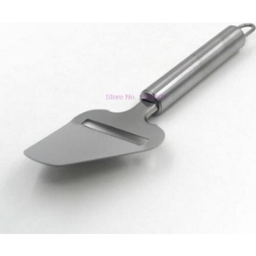 100pcs Silver Stainless Steel Cheese Peeler Cheese Slicer Cutter Butter Slice Cutting Knife Kitchen Cooking Cheese Tools