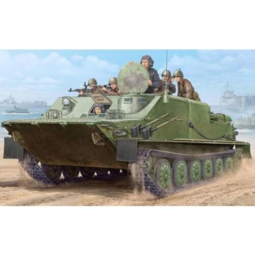 Trumpeter 01582 1/35 Russia BTR-50PK Armour Delivery Wagon Panzer Vehicle Model TH06992-SMT6