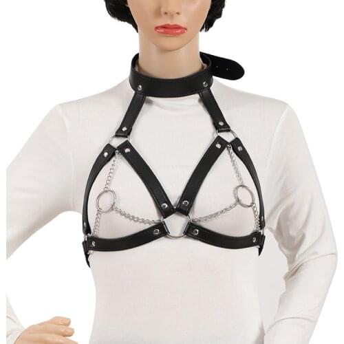 2021 New Arrival Sex Lingerie Set Bondage Harness Women Sex Games Cosplay Punk Garter Belt Leg Body Cage Gothic Sex Shop Sexo