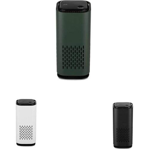 Air Purifier for Home Car Air Ionizer UV Purificateur Air Cleaner HEPA Filter Purificador Dust Smoke Remover