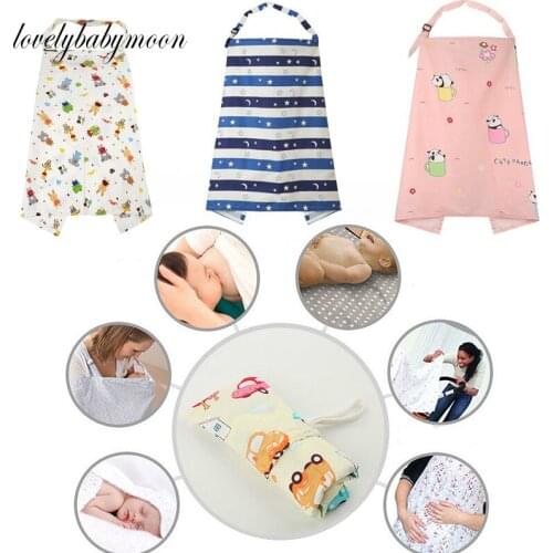 Breathable Baby Feeding Nursing Covers Mum Breastfeeding Nursing Poncho Cover Up Adjustable Privacy Apron Outdoors Nursing Cloth
