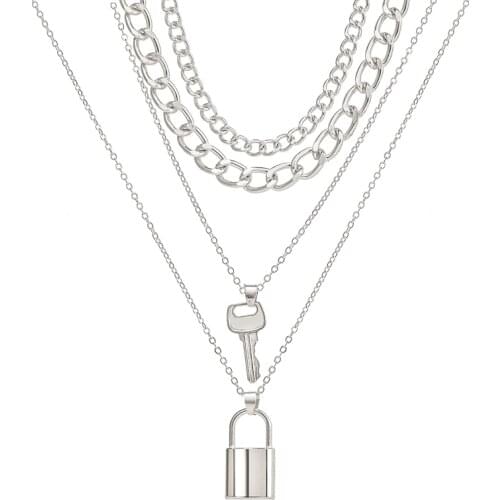 Chains Choker Necklace Women Necklace Chain Necklaces for Women Pendant Layered Necklace Chokers Jewelry