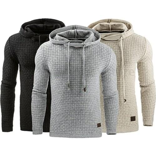 Winter Mens Hoodies Sweatshirt Pullovers Hooded Coats Jacket Unique Korean Long-Sleeved Hoodie Jumper Tops Fashion Outwear