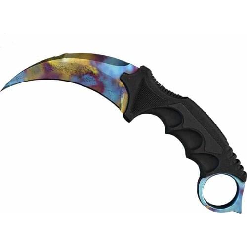 17CM X 8CM for CSGO Quenching Skin Karambit Decal Waterproof Vinyl Wrap Scratch-proof Car Sticker Car Accessories Decoration
