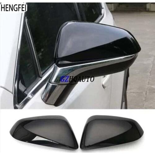 HengFei Car accessories for Lexus RX200t RX450h NX200t NX300h NX200 models Modified black mirror caps