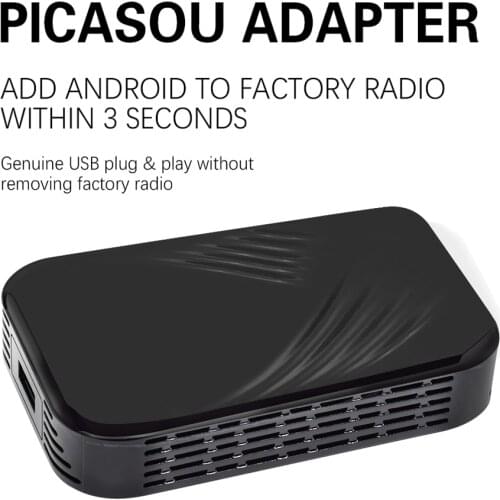 Carplay AI BOX 2+32G Wireless CarPlay Activator Plug and Play PICASOU Adapter for Apple Android Video Mirrorlink