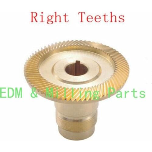 CNC Milling Machine Servo Power Feed Brass Mill Gear Right Modle Teeth For Bridgeport Suitable For TON-E KENF ALSGS SBS ALIGN