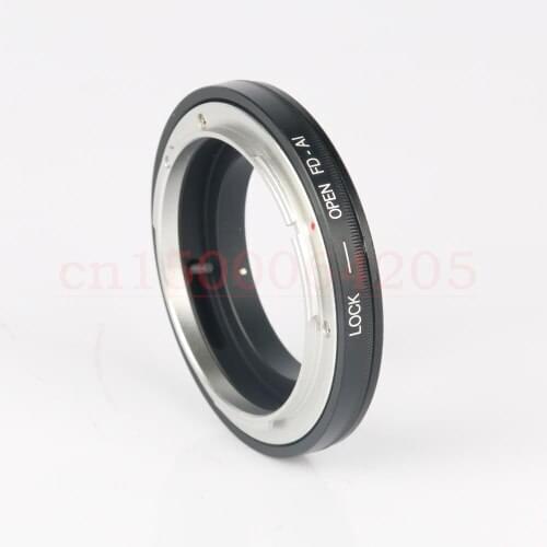 FD-AI Lens Ring Adapter for Macro Can0n FD Lens to Nik0n AI Mount Adapter No Glass, Free ship and Drop ship