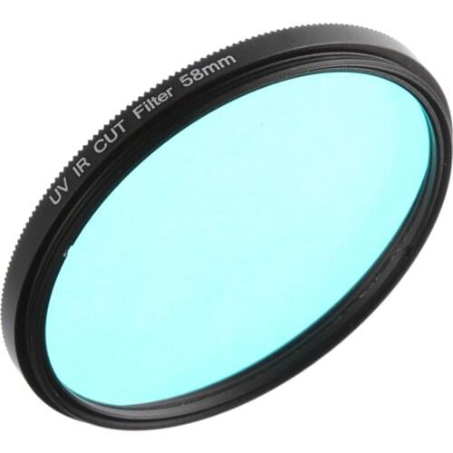 FOTGA 58mm Optical Glass Infrared Pass X-Ray IR UV Cut Filter for Canon Nikon DSLR Camera