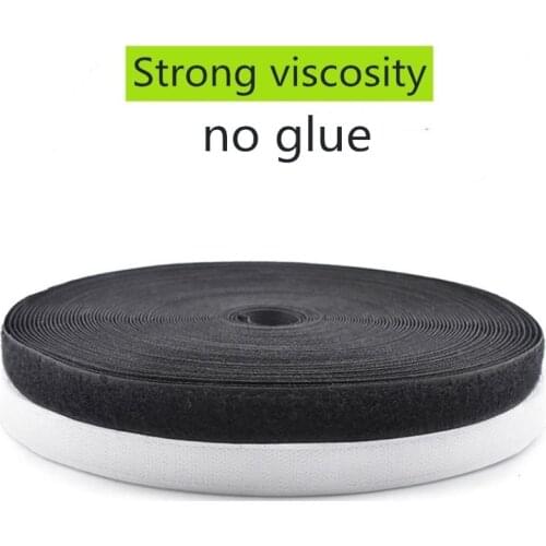 49 M Hook Loop Cable Ties Flex Tape Strong Self Adhesive Fastener Harness DIY Sewing Bags Camo Shoes Clothing Accessories Hooks