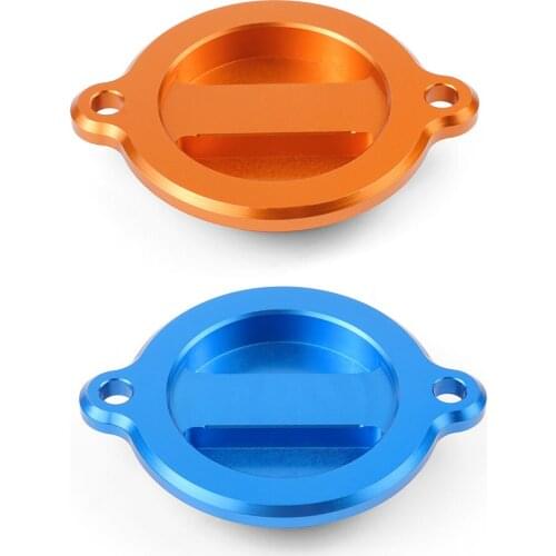 Oil Filter Cover Cap For KTM 125 200 390 690 990 1090 1190 1290 RC Duke Enduro SMC Supermoto Super Adv R Adventure RC8 RC8R