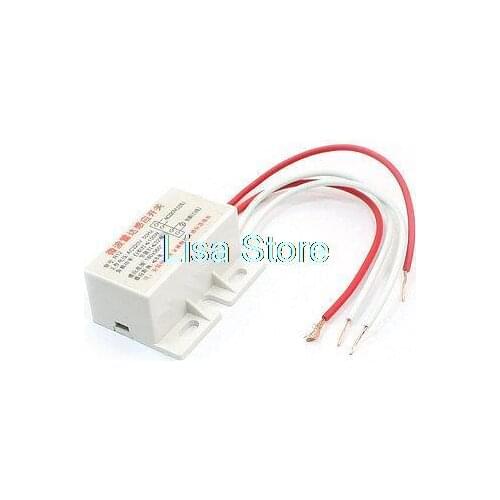 Wall Mounting Plastic on-off Delay Control Microwave Radar Sensor Switch AC 220V