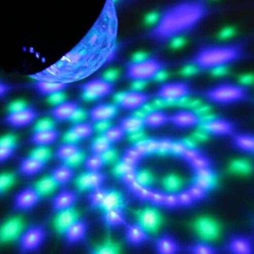 3W RGB Ball Lamp Lights Home Parties Bar Nightclub DJ Banquet Karaoke