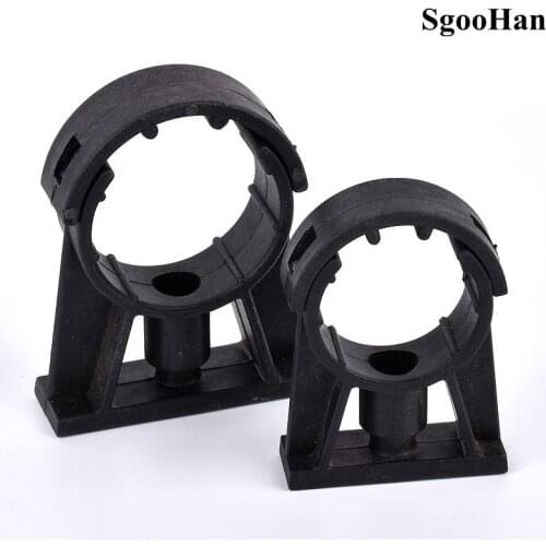 I.D 20-63mm Water Snap-in type PVC Pipe Clamp Large Vibration Pipeline Tube Holder Garden Irrigation Water Pipe Connectors