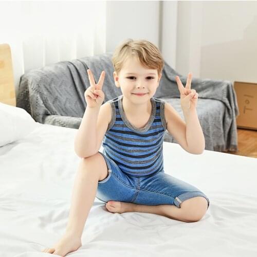 Merino wool Spring Children Boys girls Sleeveless T-Shirts Childrens Shirt Baby Clothes Boys Sweatshirt