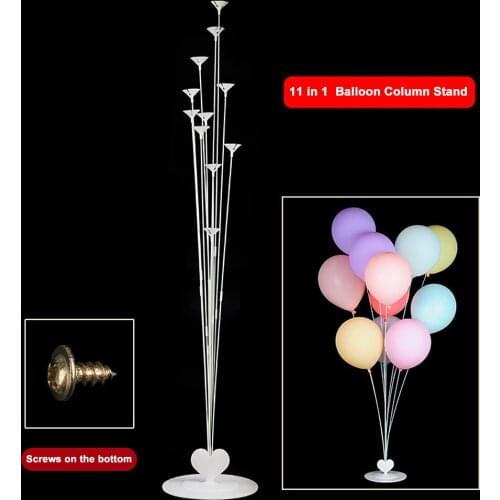 Tubes Balloon Column Stand Birthday Balloon Home Decor Birthday Party Decoration Kids Adult Wedding Event Party Balloon
