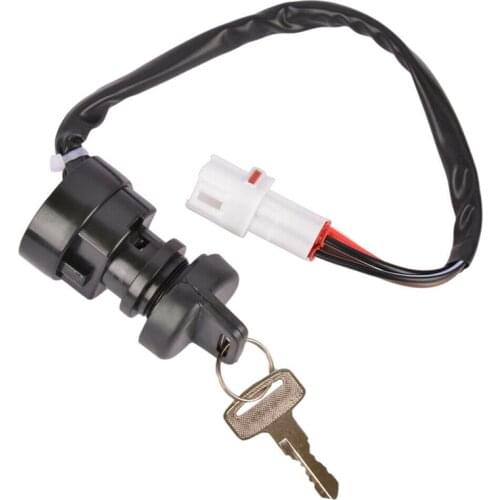 Ignition Key Switch 4BD-82510-00-00 3GG-82510-00-00 for Yamaha Warrior 350 YFM350 1996-2001 YFM400 YFA125 YFM80 YFM600