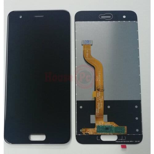Lcd Display + Touch Screen + Frame for Honor 9 Stf-L09 Al00 Al10 Black