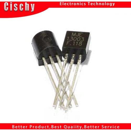 10PCS/LOT MJE13003 E13003-2 E13003 TO-126 Transistor 13003 New Original