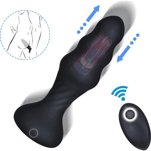 Anal Plug Vibrators For Men Prostate Massager Masturbators Women Vagina Stimulator Dildos Remote Control Male Anus Butt Sex Toys