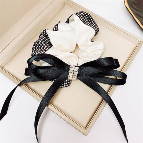 Camellia Flower Hair Accessories Pearl Retro Elastic Hair Band For Women Hair Ties Korean Hairpins Bows Barrette