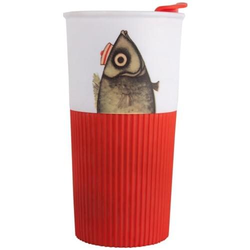 Biggdesign Pistachio Red Mug