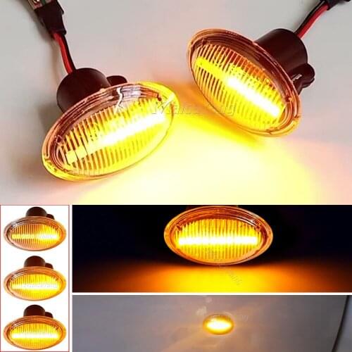 Side Marker LED Turn Signal Light For Maserati Granturismo 2007 GranCabrio 2010 Fiat 500 Alfa 4C